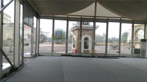 10x10m 100 personnes tente d'événement activités de plein air portée claire grande 10m grande tente avec mur de verre <span class=keywords><strong>pour</strong></span> la <span class=keywords><strong>location</strong></span> de fête de <span class=keywords><strong>mariage</strong></span> - Product Image 5