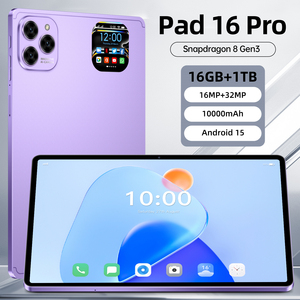 Tablette Android 15 Pad 16 <span class=keywords><strong>Pro</strong></span> Préférée des Technophiles, Tablette <span class=keywords><strong>PC</strong></span> 10 Cœurs pour l'Éducation, Batterie 10 000 mAh, Tablette Populaire pour Enfants - Product Image 3