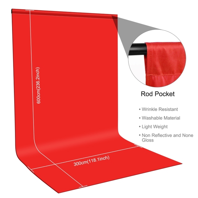 Factory Price PULUZ 3m X 6m Photography Background Washable Foldable Photo Studio Backdrop
