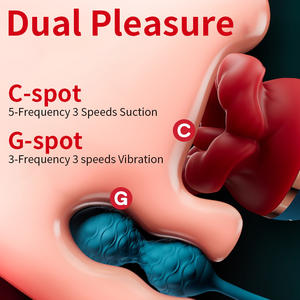 Вибратор женский с цветком - Product Image 5