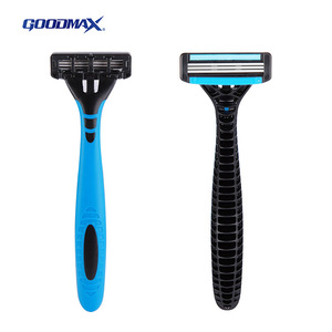 <span class=keywords><strong>Rasoir</strong></span> à Triple lame jetable à <span class=keywords><strong>dos</strong></span> ouvert <span class=keywords><strong>pour</strong></span> hommes, nouveau Design - Product Image 2