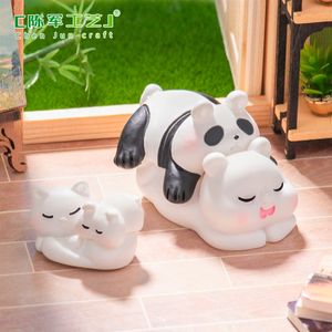 Weij Landscape - <span class=keywords><strong>Casa</strong></span> de Muñecas con Lindos Animales, Accesorios Decorativos para Manualidades, Mini Adornos de Escritorio - Product Image 4