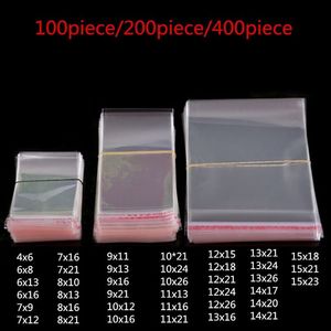 Haute qualité 10*15cm Transparent OPP Cellophane sac 1mm polyéthylène impression sac en plastique café emballage clair colle bande Minimum - Product Image 2