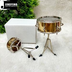Modelo de Batería Miniatura Jingying Music 2024, Modelo de Tambor de Caja Miniatura, Decoración del Hogar, Regalo de Instrumento Musical para Cumpleaños - Product Image 4