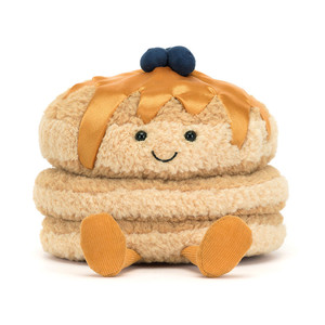 Jelly Cat 2026 Nuovo Peluche Amuseables Fran Pancakes, Simpatico Giocattolo a Forma di Cibo della Serie Amuseables, Bambole Morbide, Regalo Perfetto per <span class=keywords><strong>Compleanni</strong></span> e Festività - Product Image 4