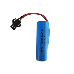 מפעל ישירות למכור 14500 3.7v <span class=keywords><strong>500mah</strong></span> נטענת ליתיום סוללות - Product Image 1