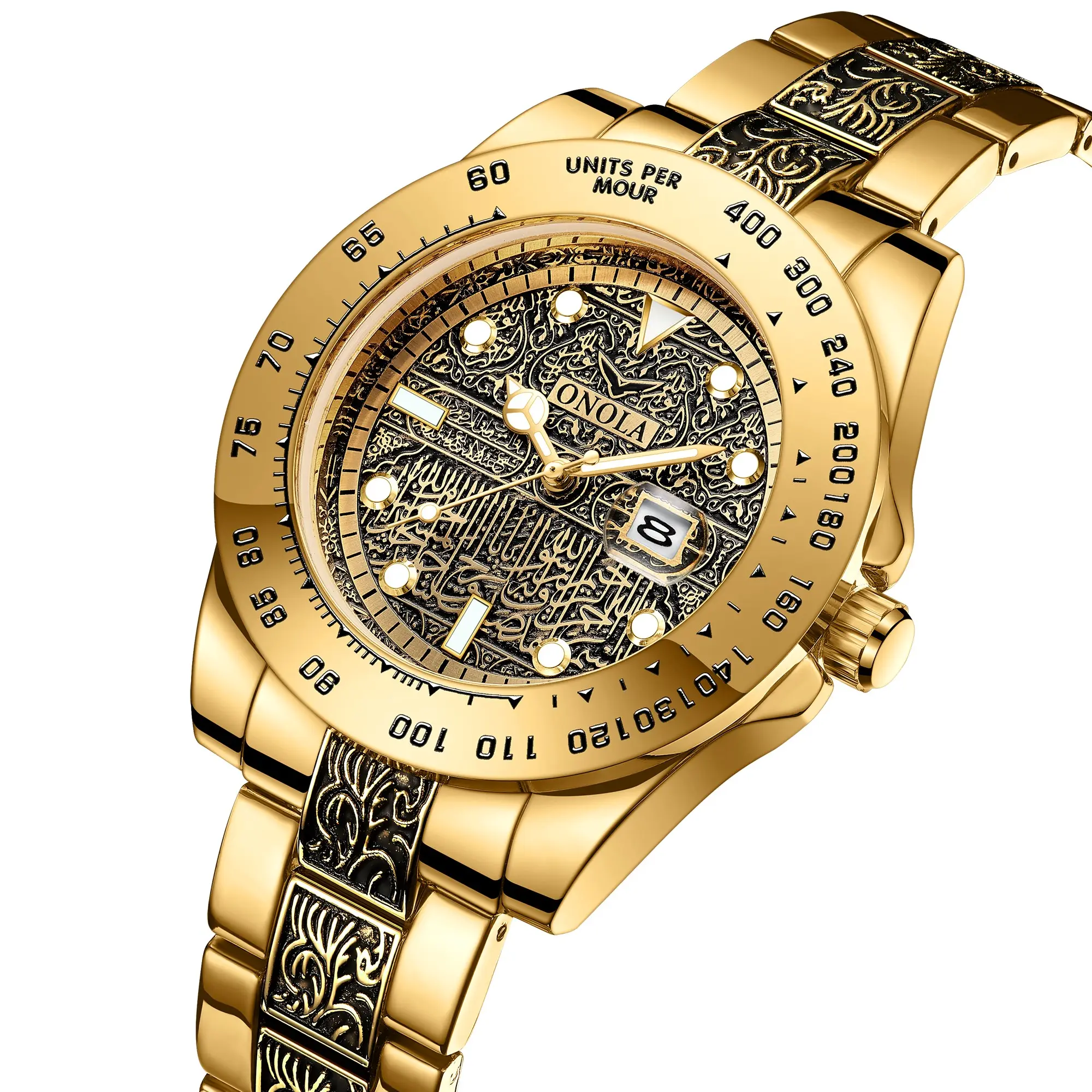 ONOLA Original Brand Men Watch Gold Luxury Quartz Wrist Watches for Men Vintage Waterproof Reloj Hombre