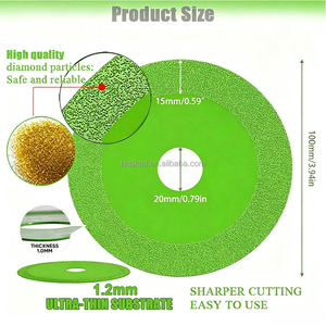 Disco Diamantato Ultra Sottile 125mm, Lame da Taglio per <span class=keywords><strong>Piastrelle</strong></span> 100mm, Disco da Taglio per Vetro 115mm - Product Image 3