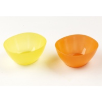 Ensemble de bols en plastique multicolores pour soupe, petits bols, assiettes, vaisselle, saladier rond en plastique