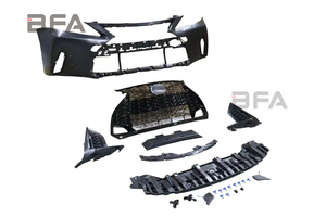 最新の<span class=keywords><strong>ISF</strong></span>スタイルのフロントバンパーグリルベントボディキットでアップグレードされた2011-2020レクサスCT200CTスポーツエディション - Product Image 2