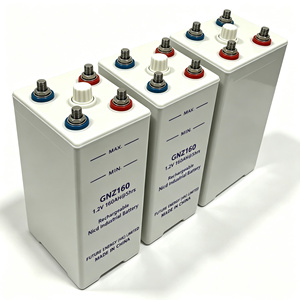 160AH IEC60623แบตเตอรี่แบบชาร์จไฟได้สำหรับ UPS GNZ160 KPM160แบตเตอรี่อัลคาไลน์นิกเกิลแคดเมียมขนาดกลาง1.2V - Product Image 5