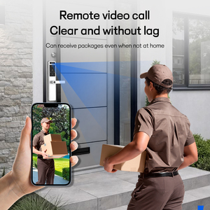 Cerradura Inteligente Glomarket Tuya WiFi a Prueba de Agua con Reconocimiento Facial 3D, Control por Voz Alexa, Huella Dactilar BLE, Seguridad para el Hogar en la Nube - Product Image 5