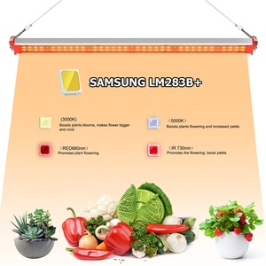 Đèn trồng cây LED LM283B+ 50W bằng nhôm, thanh đèn LED đơn 50W 3000k 5000k 660nm 730nm - Product Image 6