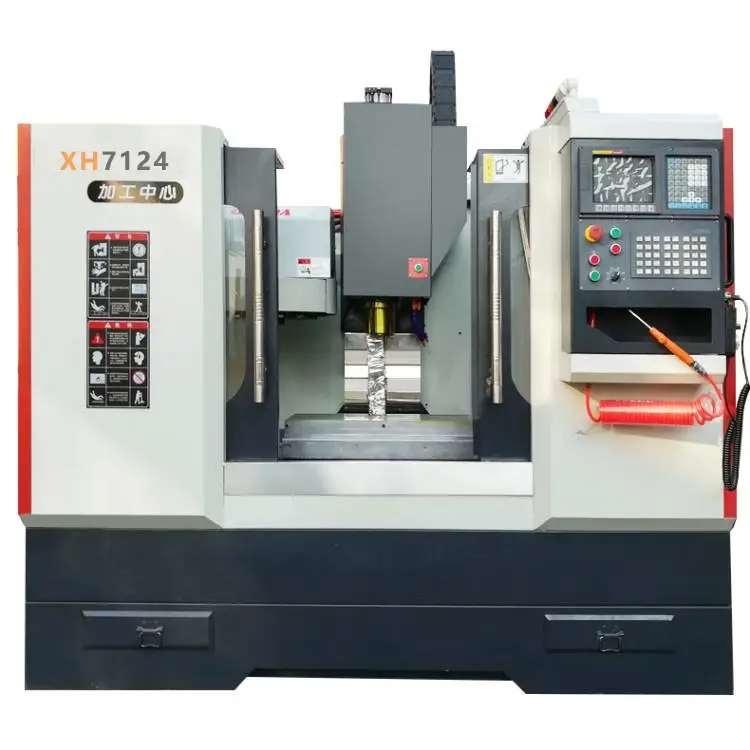 Fresadora CNC de procesamiento rápido y alta precisión XK7124