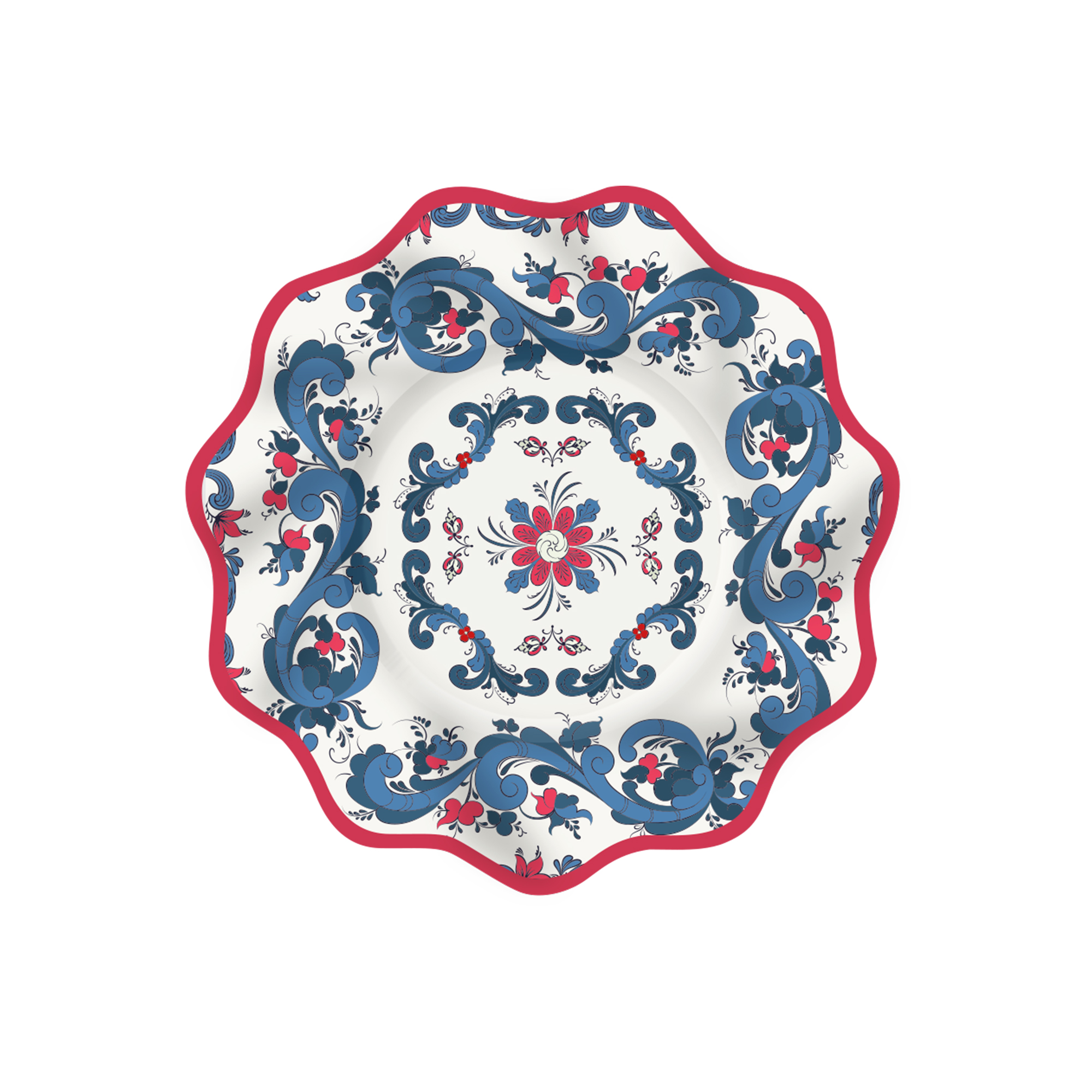 Plato de papel de 10.5 pulgadas