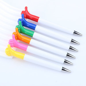 Bolígrafo de pulgar creativo, promoción publicitaria, bolígrafos de regalo de marca, bolígrafo de gesto personalizado - Product Image 2