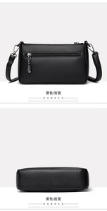 New Fashion Designer Woman Handbag PU Leather Pure Color Handle <b>Bag</b> Lady Tote Shoulder <b>Bag</b> - Product Image 5