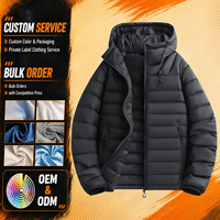 Service OEM, veste en duvet chaude, usage quotidien en hiver, style business décontracté, déplacements en ville et loisirs du week-end, veste en duvet pour homme