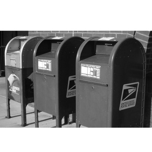 Factory price drop box Outdoor parcel dropping box mail post box for homes