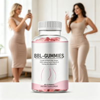 OEM Vegan BBL Gummies Glute Butt Firming Support Thigh Body Curve Shape Voedingssupplement Gummy Candy Groothandel voor volwassenen