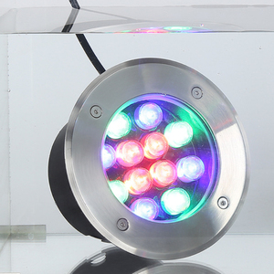 Lampe de <span class=keywords><strong>sol</strong></span> d'hôtel souterrain beau <span class=keywords><strong>projecteur</strong></span> de mur changeant de couleur RGBW allume la lumière enterrée de pavé de brique d'IP67 LED - Product Image 2