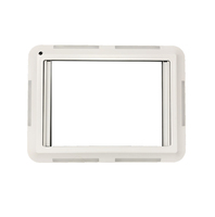 Fenêtre de toit de voiture de grande taille de haute qualité, double vitrage, verre acrylique anti-UV, angle d'ouverture de 70 degrés pour camping-car, caravane