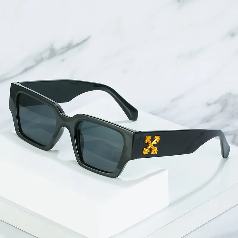 XY88886 new hot sale ins white sunglasses women 2022 square sun glasses of eyewear wholesale gafas