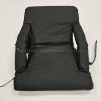 Sièges de stade inclinables pliants rembourrés en mousse portable personnalisés Leader Chaise de stade avec sangles Chaises sur pied avec fonction de chaleur