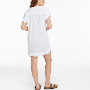 Vestido Corto de Gasa para Mujer, Estilo Informal, Ligero, Transpirable, Holgado, para Verano - Product Image 2