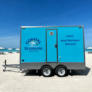 Toilettes mobiles de luxe VIP avec remorque sanitaire portable - Product Image 5