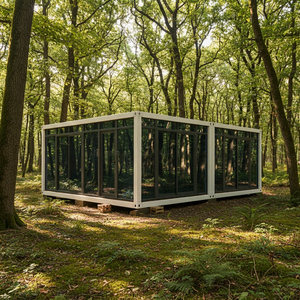 Boxspace <span class=keywords><strong>Casa</strong></span> Modulare Prefabbricata con Telaio in Acciaio Smontabile e Layout Personalizzabile per Giardino e Campagna - Product Image 1