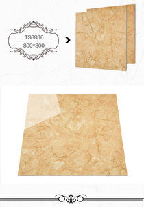 Carreaux <span class=keywords><strong>de</strong></span> sol en céramique effet marbre doré 800x800, antidérapants et résistants à l'usure, vente en gros, carreaux <span class=keywords><strong>de</strong></span> marbre pleine masse pour <span class=keywords><strong>salon</strong></span>, style européen moderne - Product Image 3