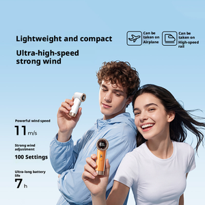 Nuovo Mini Ventilatore Portatile ad Alta Velocità 2026, Turbofan Digitale a 100 Livelli per Esterni - Product Image 4