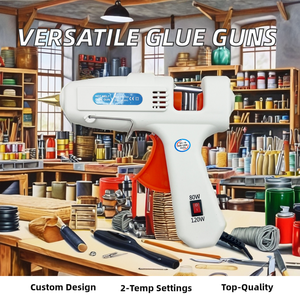 Pistolets à colle thermofusible 20W/30W/60W/100W personnalisables pour bâtons de cire à cacheter industriels de 7mm/11mm de diamètre électrique/batterie - Product Image 2