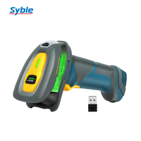 Lecteur de codes-barres 1D 2D QR portable AK-T700RB, scanner de codes-barres sans fil pour reçus, caisse enregistreuse, inventaire, chèque bancaire