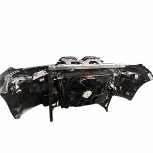Vente chaude utilisé pour <span class=keywords><strong>BMW</strong></span> <span class=keywords><strong>IX</strong></span> pare-chocs avant assemblage Sport ABS nez coupe radiateur ventilateur Grille Auto carrosserie Kit pièces de mise à niveau - Product Image 6