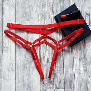 <span class=keywords><strong>Lingerie</strong></span> da donna Sexy mutandine di biancheria intima trasparente Sexy in pizzo trasparente biancheria intima da donna biancheria intima <span class=keywords><strong>Bondage</strong></span> - Product Image 4