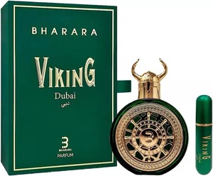 Bharara Viking Dubai Parfum Spray 3ml Profumo Unisex Legnoso a Lunga Durata - Product Image 1