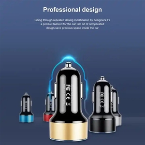 <span class=keywords><strong>Cargador</strong></span> <span class=keywords><strong>de</strong></span> Coche <span class=keywords><strong>de</strong></span> 4.8A y 5V con 2 Puertos <span class=keywords><strong>de</strong></span> Carga Rápida para iPhone, <span class=keywords><strong>Samsung</strong></span>, Huawei, <span class=keywords><strong>Adaptador</strong></span> Universal <span class=keywords><strong>de</strong></span> Aluminio con Doble USB - Product Image 6