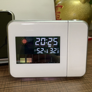 <span class=keywords><strong>Réveil</strong></span> numérique multifonctionnel, affichage LCD couleur, personnalisé, <span class=keywords><strong>Projection</strong></span> LED, <span class=keywords><strong>réveil</strong></span> <span class=keywords><strong>avec</strong></span> <span class=keywords><strong>Station</strong></span> <span class=keywords><strong>météo</strong></span> - Product Image 6