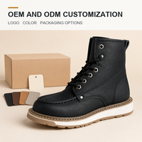 Bottes de travail à embout d'acier, tige en microfibre, semelle intermédiaire en Kevlar, résistance aux chocs 200J, résistance à la perforation 1100N, bottes de sécurité pour usage industriel