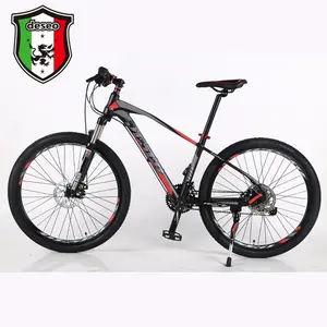 Novo produto 26 polegadas luz colorida noctilucent liga de alumínio 24 velocidade mtb carbono quadro mountain bike bicicleta