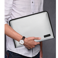 YIHUAXING, 13 bolsillos, ignífugo, impermeable, organizador de documentos A4, carpeta de archivos en expansión, cremallera, revestimiento de silicona, archivo ignífugo
