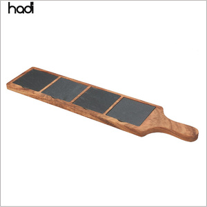 HADI <span class=keywords><strong>restaurante</strong></span> Buffet bandeja al por mayor <span class=keywords><strong>de</strong></span> madera <span class=keywords><strong>de</strong></span> ébano Catering bistec bandeja hoteles <span class=keywords><strong>comida</strong></span> árabe que sirve platos largos <span class=keywords><strong>de</strong></span> madera restaurantes - Product Image 3