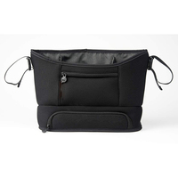 Organisateur universel pour poussette Cady, sac à langer avec poches isothermes et matelas à langer, motif imprimé, organisateur pour poussette