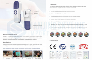 Yetişkinler İçin Taşınabilir Tıbbi El Tipi Yüz ve El Damar Dedektörü Kızılötesi Tıbbi Damar Gözlem Cihazı - Product Image 3