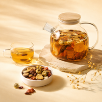 Tisanes Naturelles Détoxifiantes pour les Poumons avec Fruit du Moine de Mer, Poire des Neiges, Nèfle et Pissenlit - Mélange Premium en Vrac