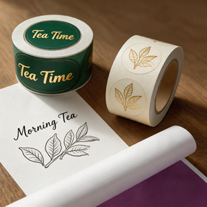 Hojas de pegatinas de vinilo troqueladas personalizadas, etiquetas adhesivas impermeables para embalaje, pegatinas con logo troqueladas a presión - Product Image 1