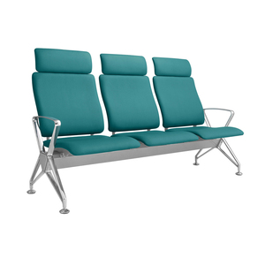 Silla de Espera Moderna con Estructura Metálica Resistente para Aeropuerto, Autobús, Terminal, Hospital y Consultorio - Product Image 1