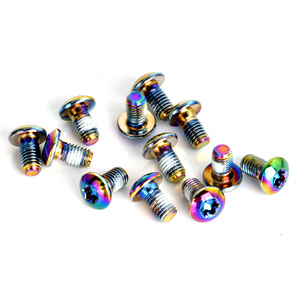 12 tornillos para rotores de freno de <span class=keywords><strong>disco</strong></span> M5x10mm, tornillos de fijación de <span class=keywords><strong>disco</strong></span> Torx T25 para bicicletas de montaña y bicicletas de <span class=keywords><strong>carretera</strong></span> - Product Image 6